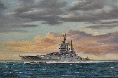 USS Idaho Jan. 1945